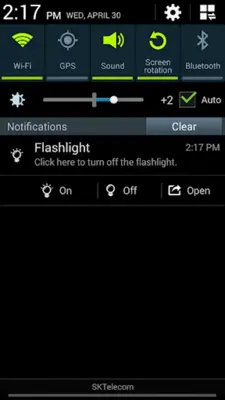 Flashlight android App screenshot 6